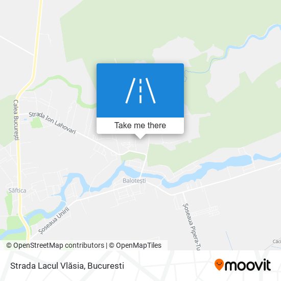 Strada Lacul Vlăsia map