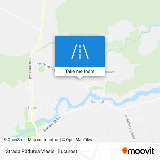 Strada Pădurea Vlasiei map