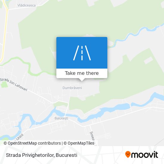 Strada Privighetorilor map