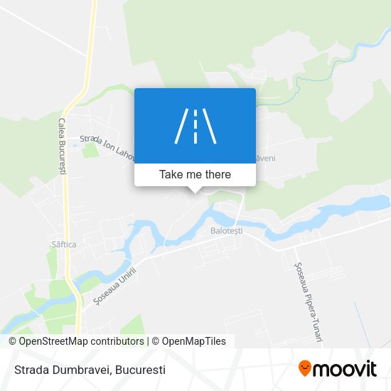 Strada Dumbravei map