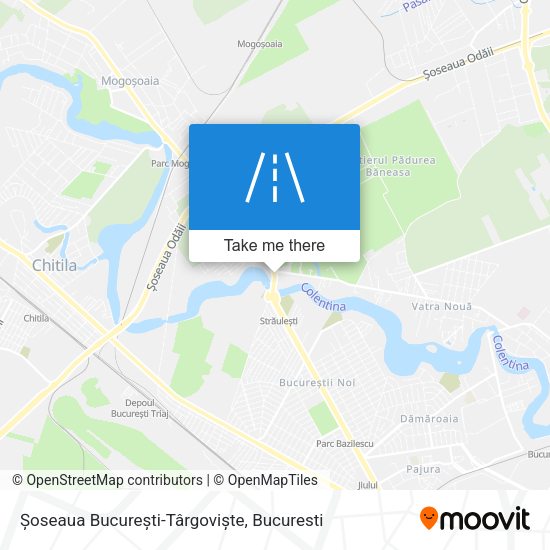 Șoseaua București-Târgoviște map