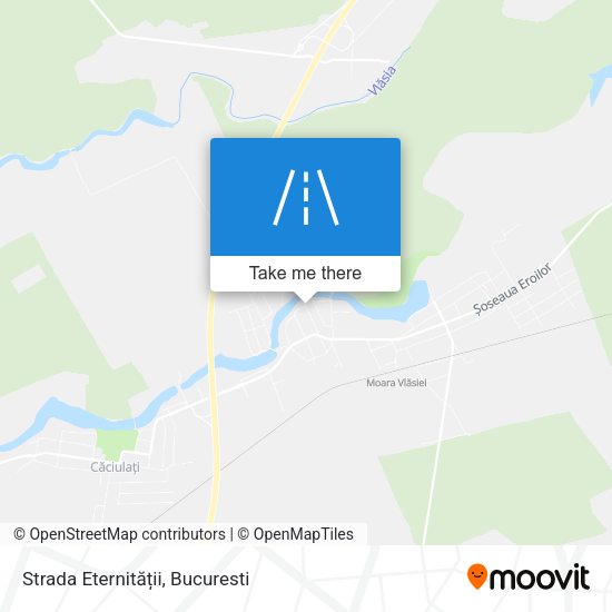 Strada Eternității map