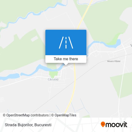 Strada Bujorilor map