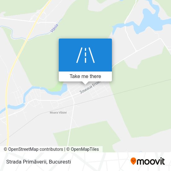Strada Primăverii map