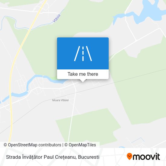 Strada Învățător Paul Crețeanu map