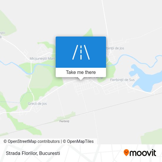 Strada Florilor map