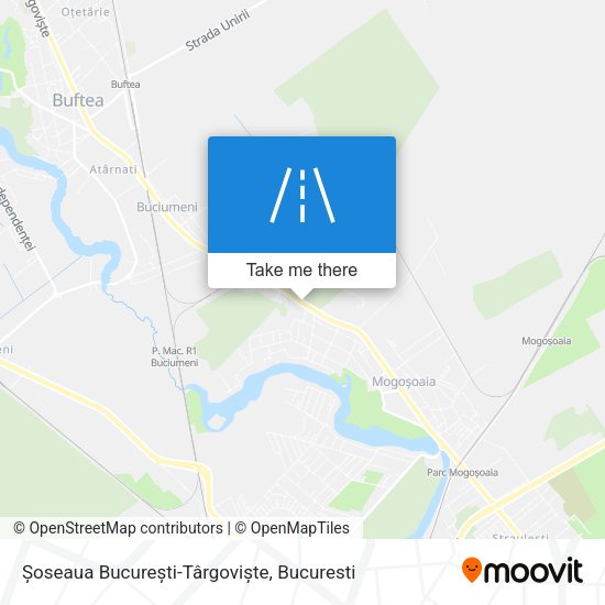 Șoseaua București-Târgoviște map