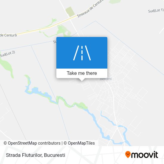 Strada Fluturilor map