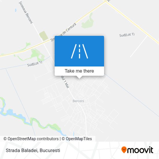 Strada Baladei map