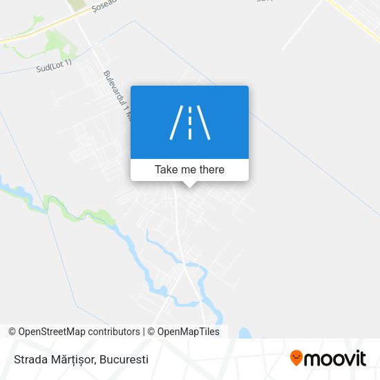 Strada Mărțișor map