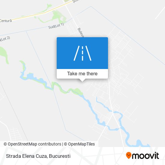 Strada Elena Cuza map