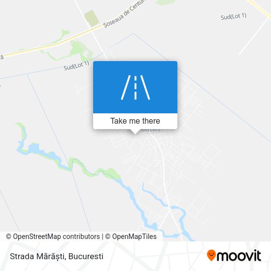 Strada Mărăști map