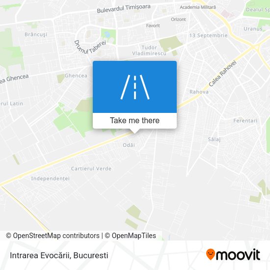 Intrarea Evocării map
