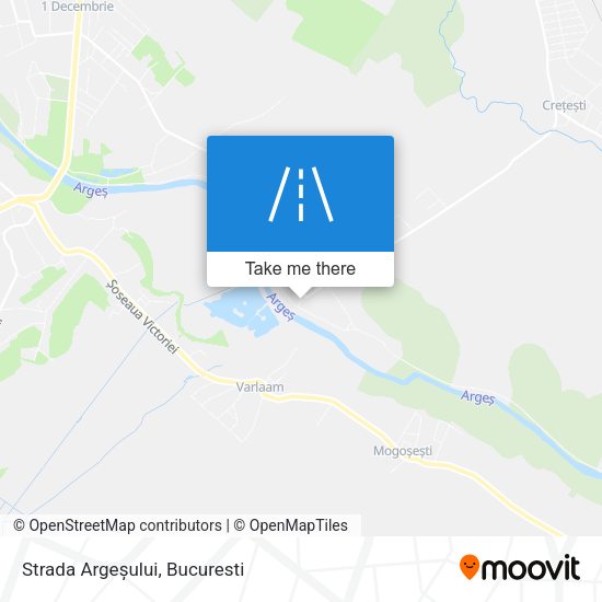Strada Argeșului map