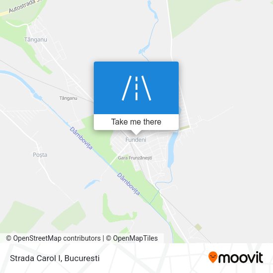 Strada Carol I map