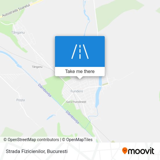 Strada Fizicienilor map