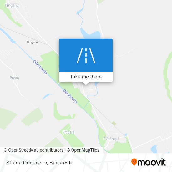 Strada Orhideelor map