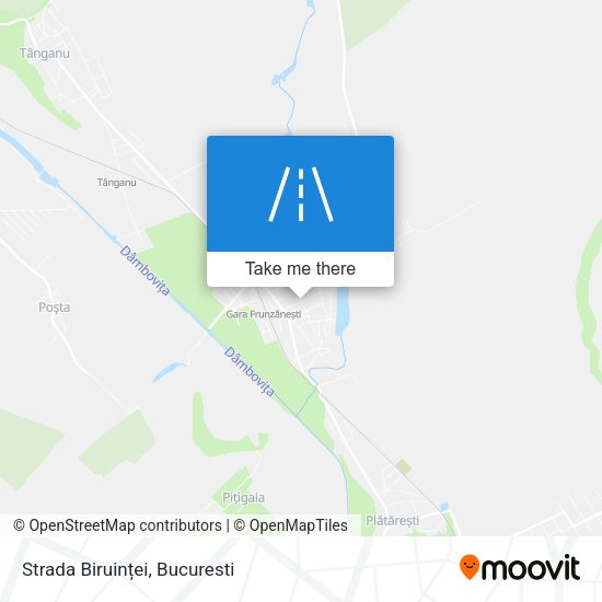 Strada Biruinței map