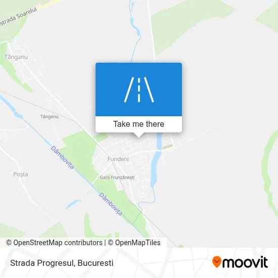 Strada Progresul map