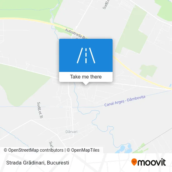 Strada Grădinari map