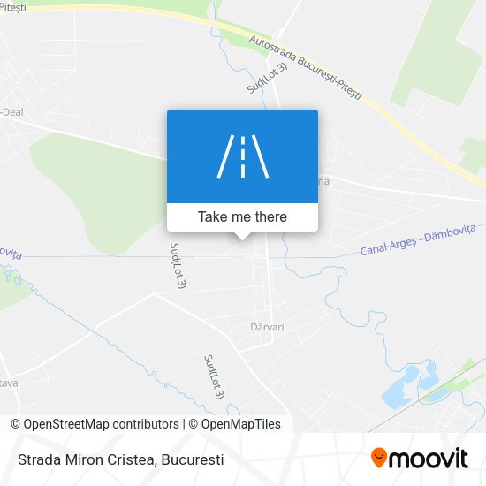 Strada Miron Cristea map