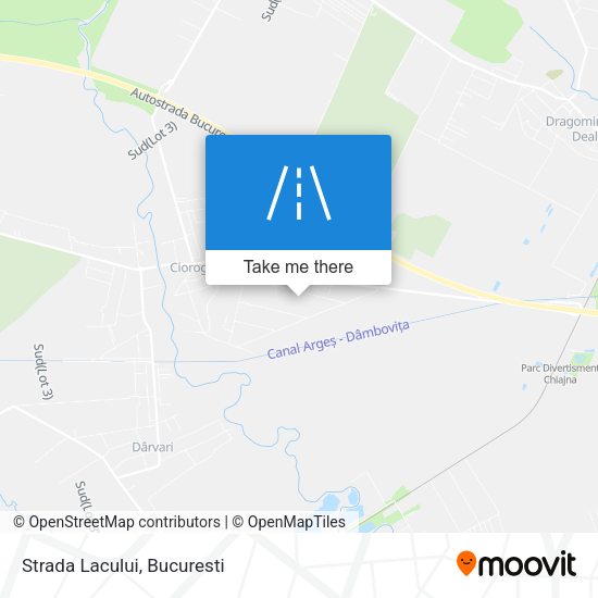 Strada Lacului map