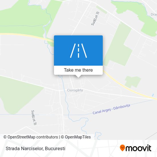 Strada Narciselor map
