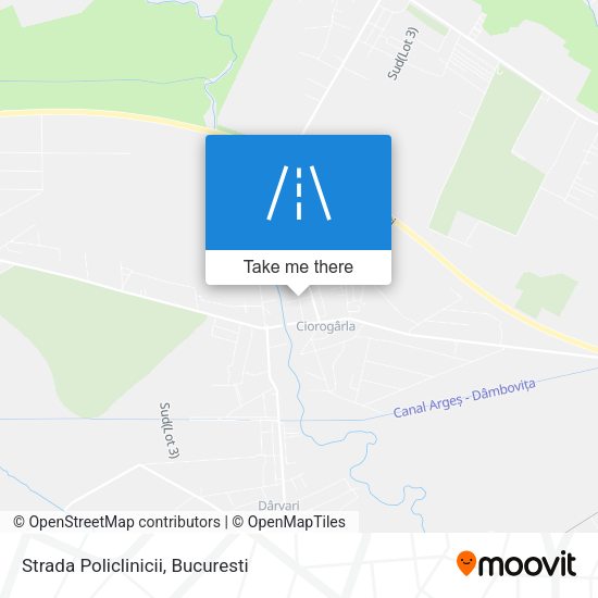 Strada Policlinicii map