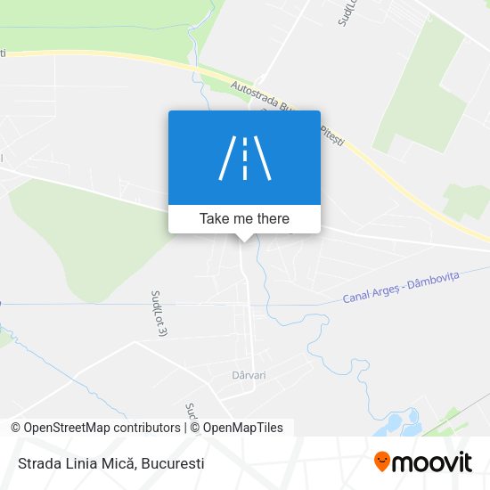Strada Linia Mică map