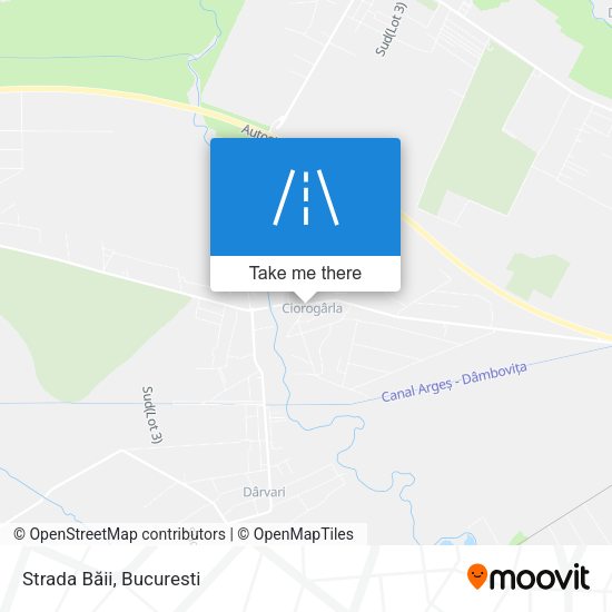 Strada Băii map