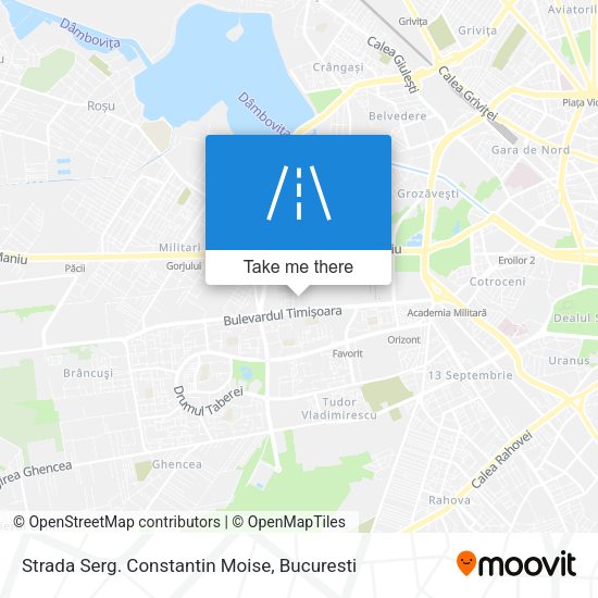 Strada Serg. Constantin Moise map