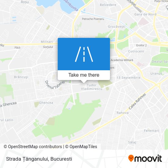 Strada Țânganului map