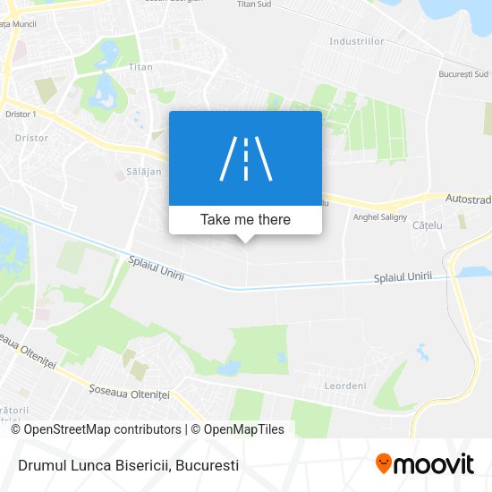 Drumul Lunca Bisericii map