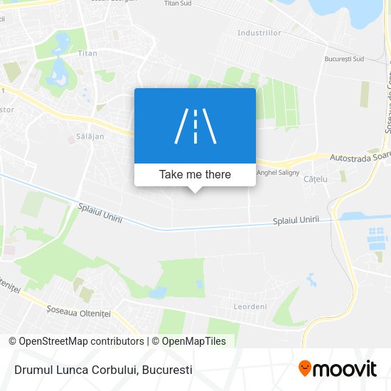 Drumul Lunca Corbului map