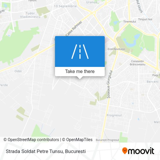 Strada Soldat Petre Tunsu map