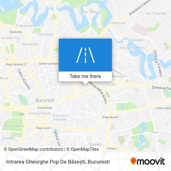 Intrarea Gheorghe Pop De Băsești map