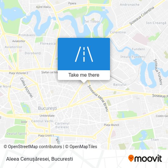 Aleea Cenușăresei map