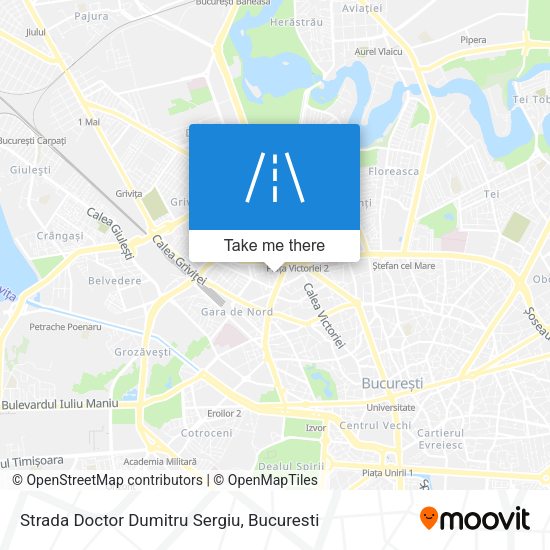 Strada Doctor Dumitru Sergiu map