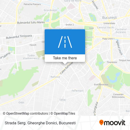 Strada Serg. Gheorghe Donici map