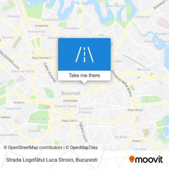 Strada Logofătul Luca Stroici map