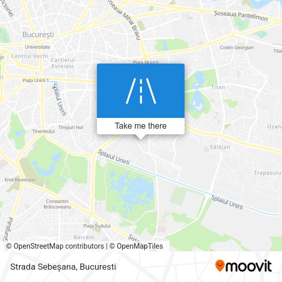 Strada Sebeșana map