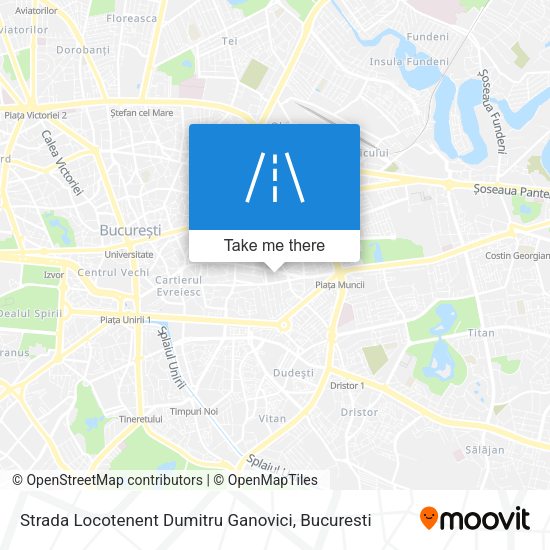 Strada Locotenent Dumitru Ganovici map