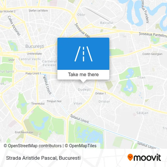 Strada Aristide Pascal map