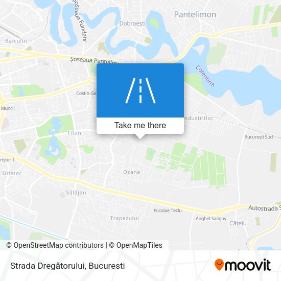 Strada Dregătorului map