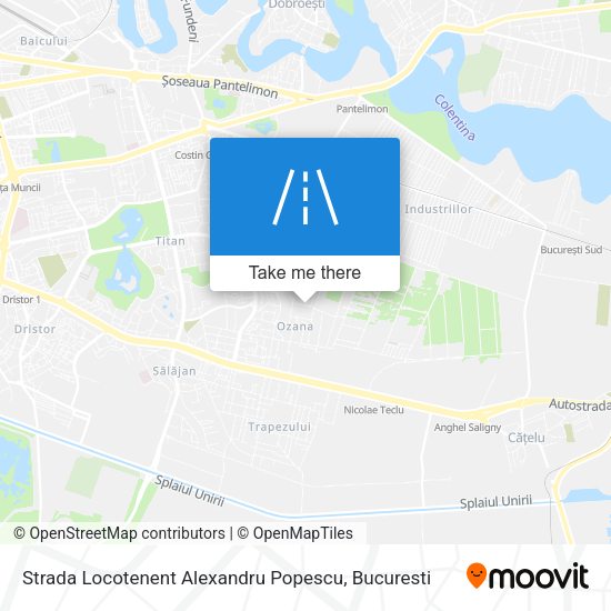 Strada Locotenent Alexandru Popescu map