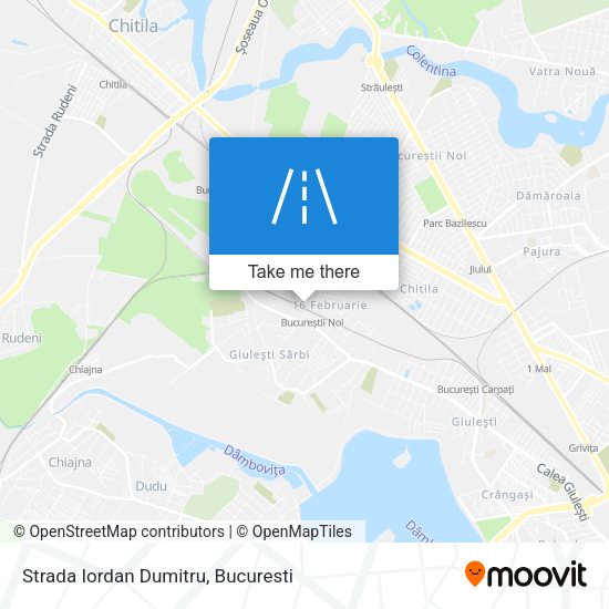 Strada Iordan Dumitru map