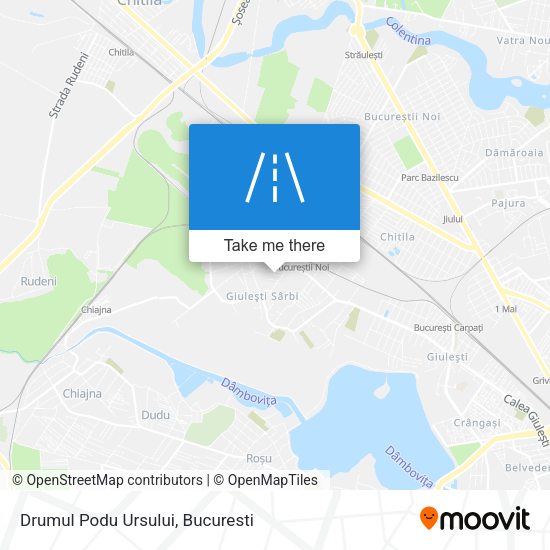 Drumul Podu Ursului map