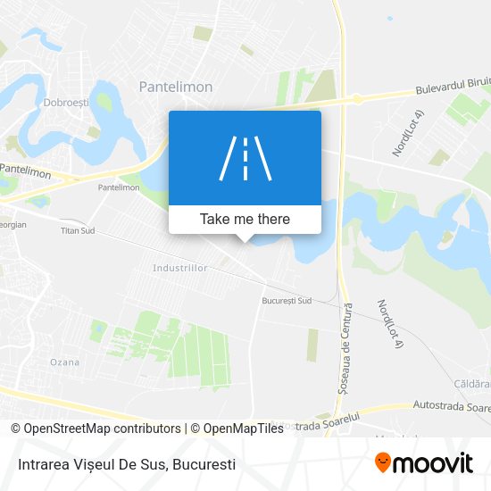 Intrarea Vișeul De Sus map