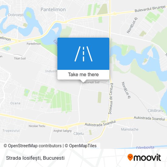 Strada Iosifești map