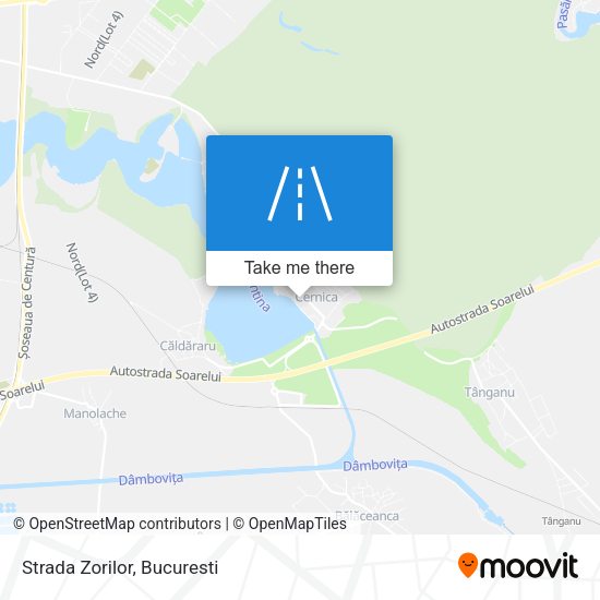 Strada Zorilor map
